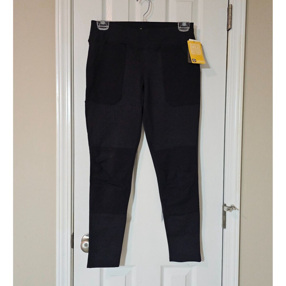 Carhartt Force Fitted Utility Leggings Pants Womens Medium 8/10 Black NEW 102482